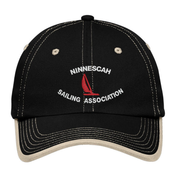 Vintage Washed Contrast Stitch Cap