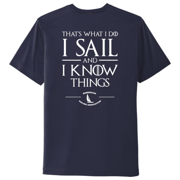 I Sail and I Know Things Short Sleeve Tee