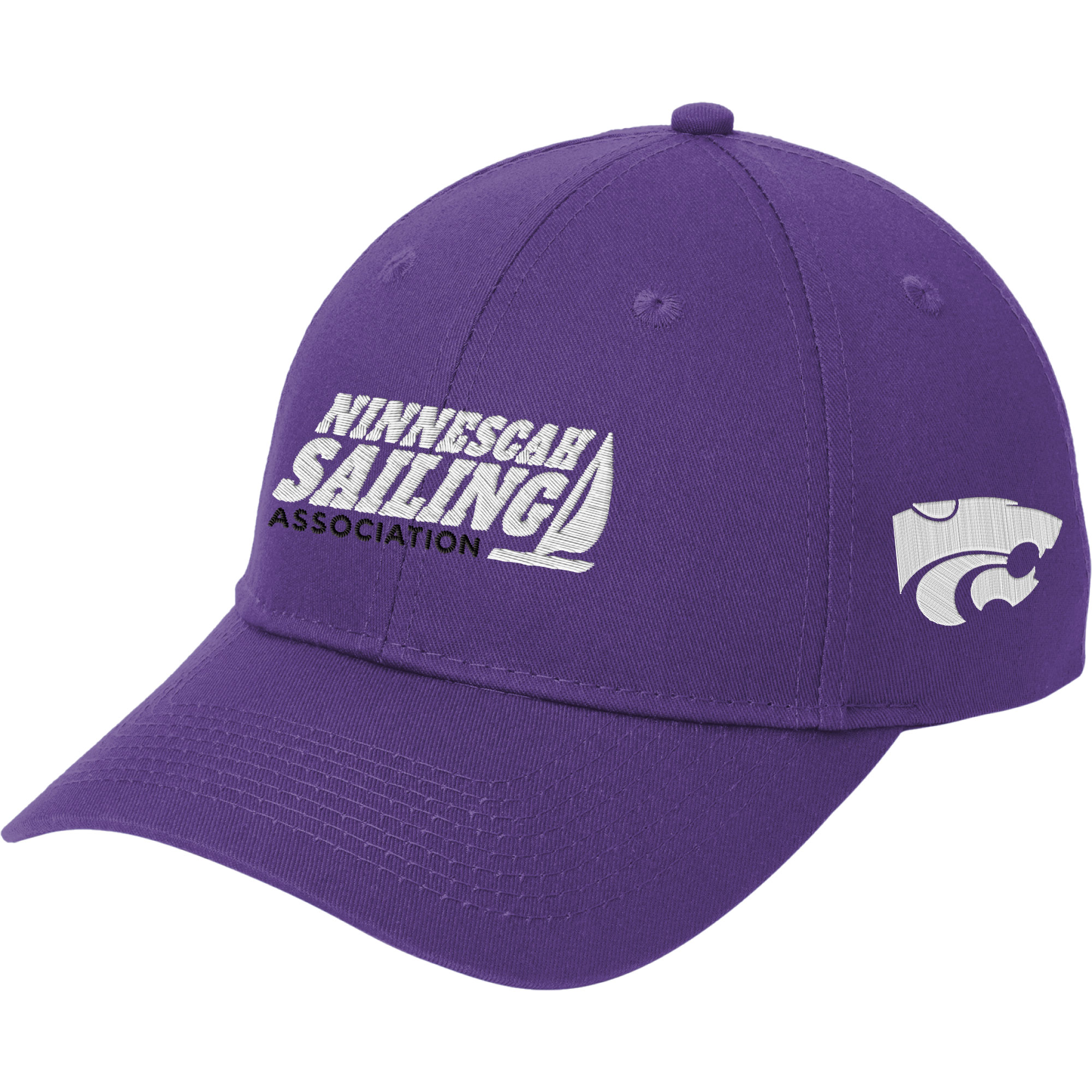 NSA Logo K-State Adjustable Twill Cap
